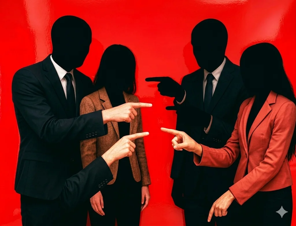 acusadores rojo